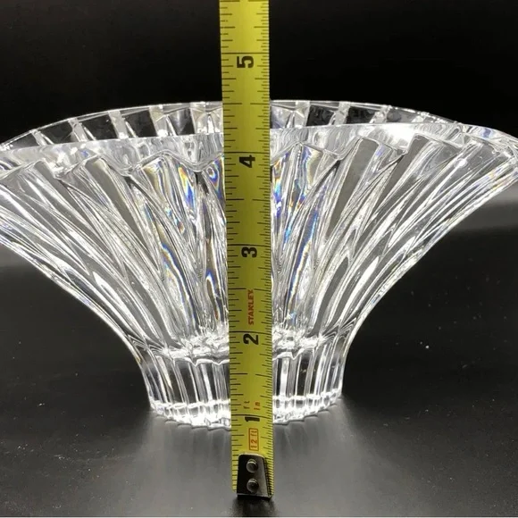 Rare! ROGASKA Crystal Bowl Made In Slovenia. An outstanding beautiful bowl. - Picture 4 of 10